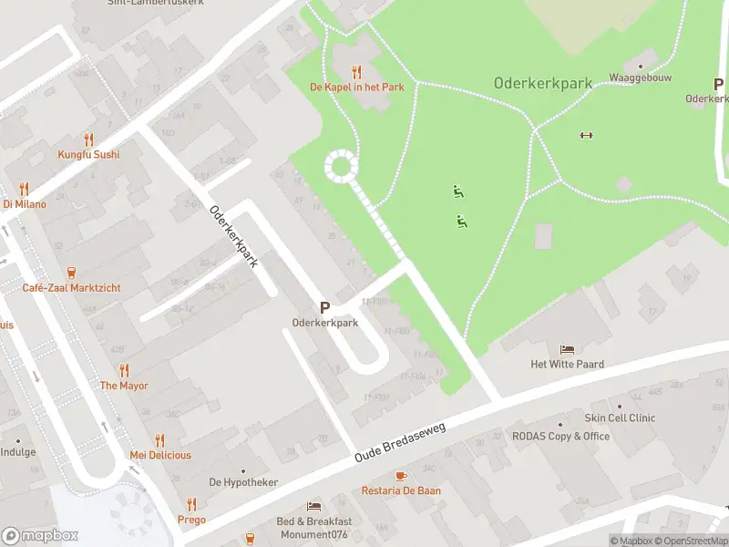 Brandweer met gepaste spoed naar de Oderkerkpark in Etten-Leur vanwege stankoverlast