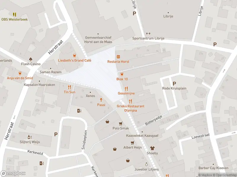 Brandweer en politie met grote spoed naar de Wilhelminaplein in Horst vanwege waarnemen gaslucht