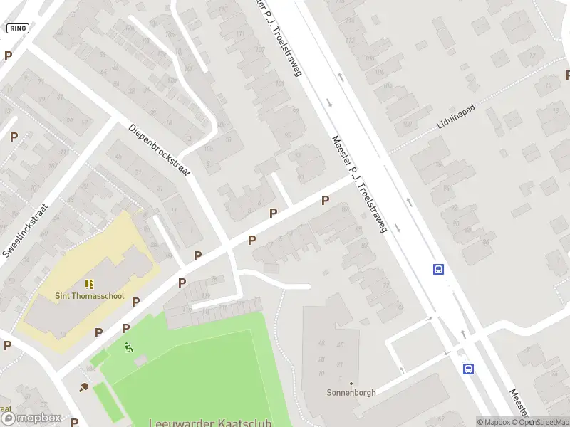 Brandweer met gepaste spoed naar de Averkampstraat in Leeuwarden