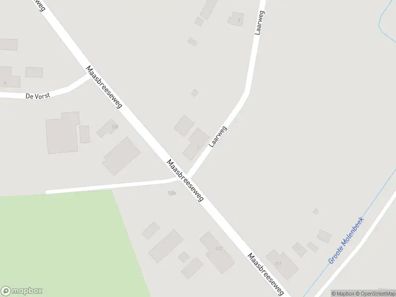 Politie naar de Laarweg in Sevenum vanwege aanrijding met letsel