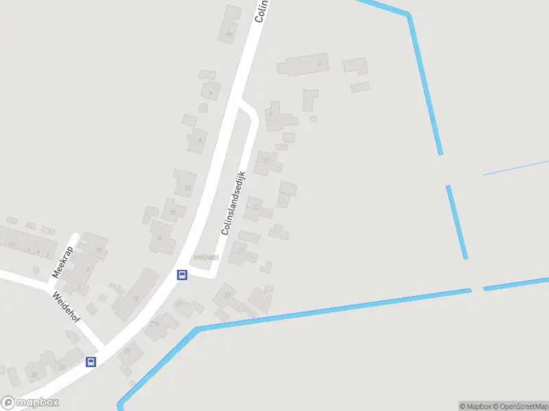 Ambulance met grote spoed naar de Colinslandsedijk in Tinte
