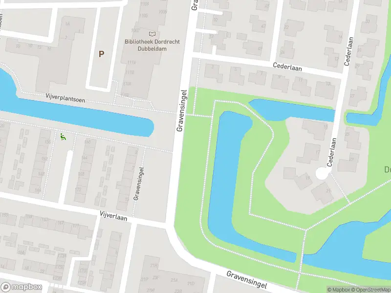 Ambulance met gepaste spoed naar de Gravensingel in Dordrecht