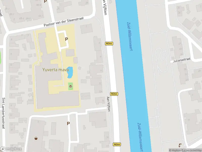 Politie naar de Aan Vijftien in Nederweert vanwege aanrijding met letsel