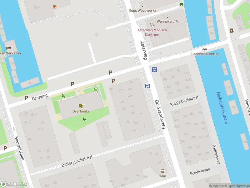Besteld ambulance vervoer naar de Docklandsweg in Amsterdam