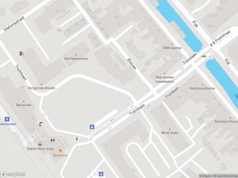 Politie met grote spoed naar de Trambaan in Heerenveen vanwege ongeval met letsel
