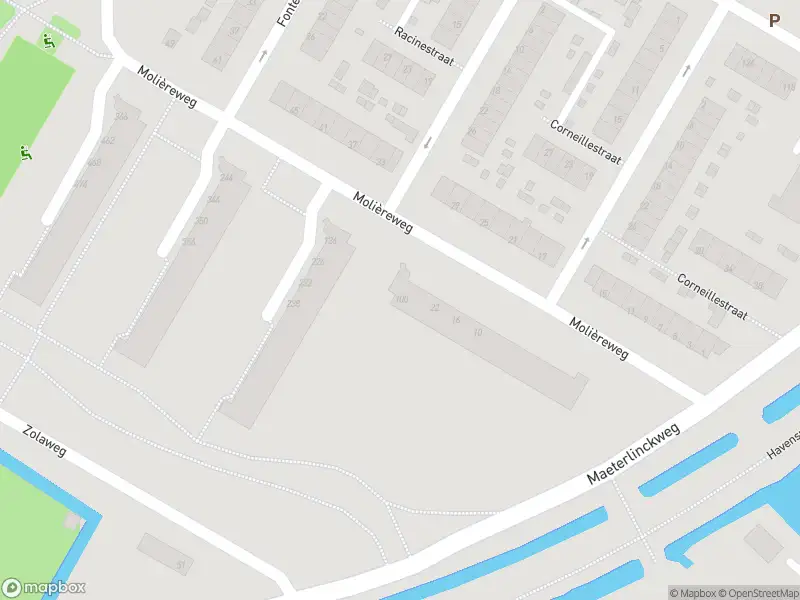 Ambulance met gepaste spoed naar de Molièreweg in Rotterdam