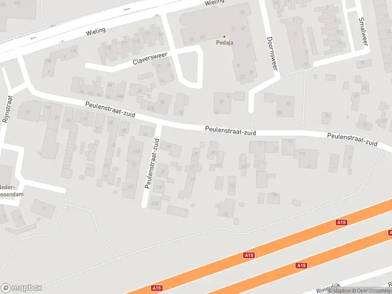 Overlastmelding Peulenstraat in Hardinxveld-Giessendam