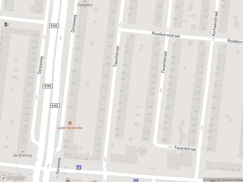 Ambulance met grote spoed naar de Tapuitstraat in Rotterdam