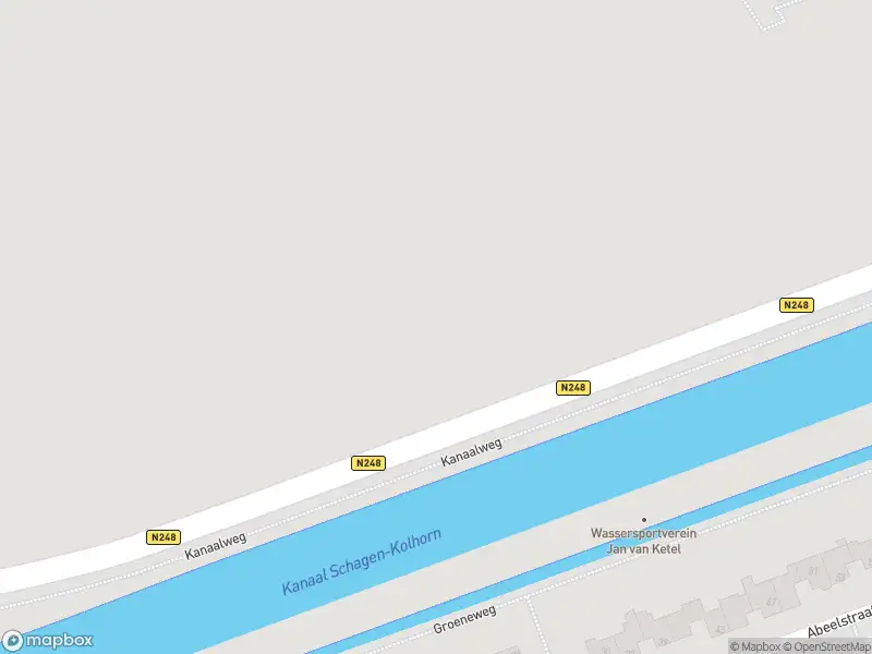 Ambulance naar de Kanaalweg in Schagen vanwege ongeval met letsel