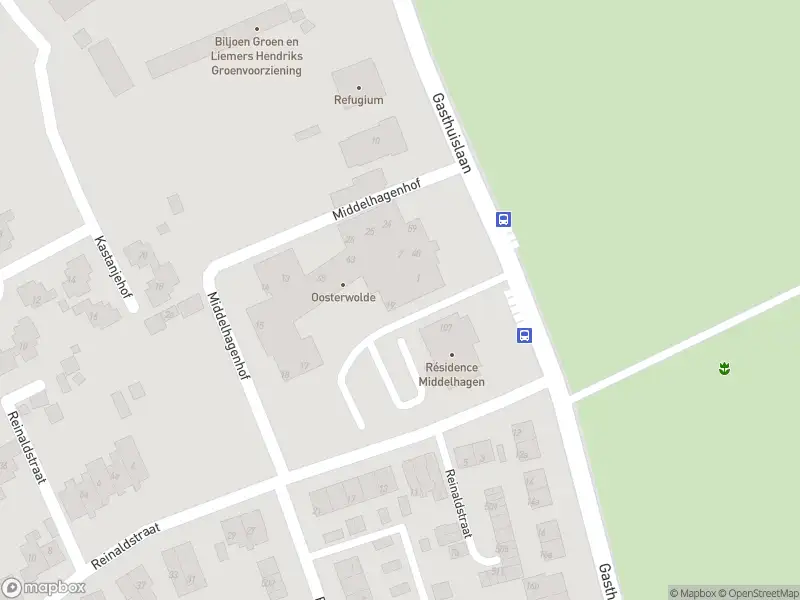 Brandweer met gepaste spoed naar de Middelhagenhof in Velp vanwege afgaan automatisch brandalarm