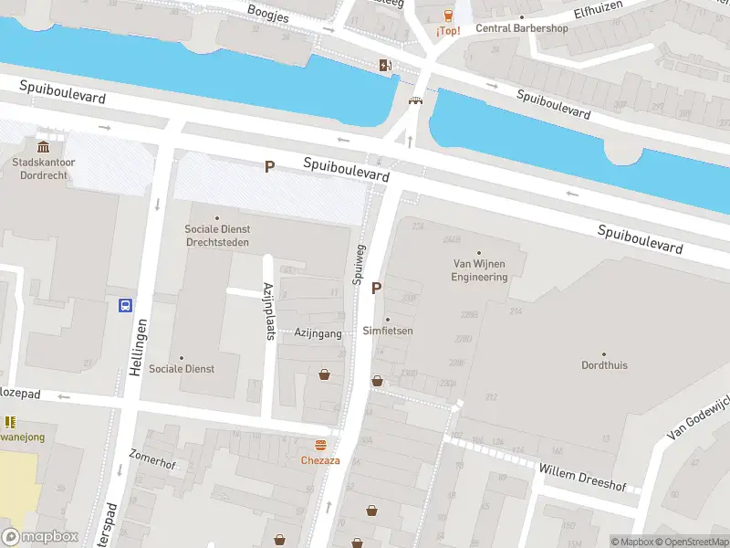 Overlastmelding Spuiboulevard in Dordrecht