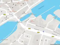 Brandweer met gepaste spoed naar de Kolksluiskade in Zwartsluis