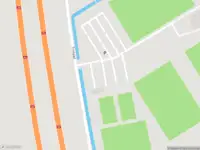 Ambulance met gepaste spoed naar de Trimpad in Schiedam