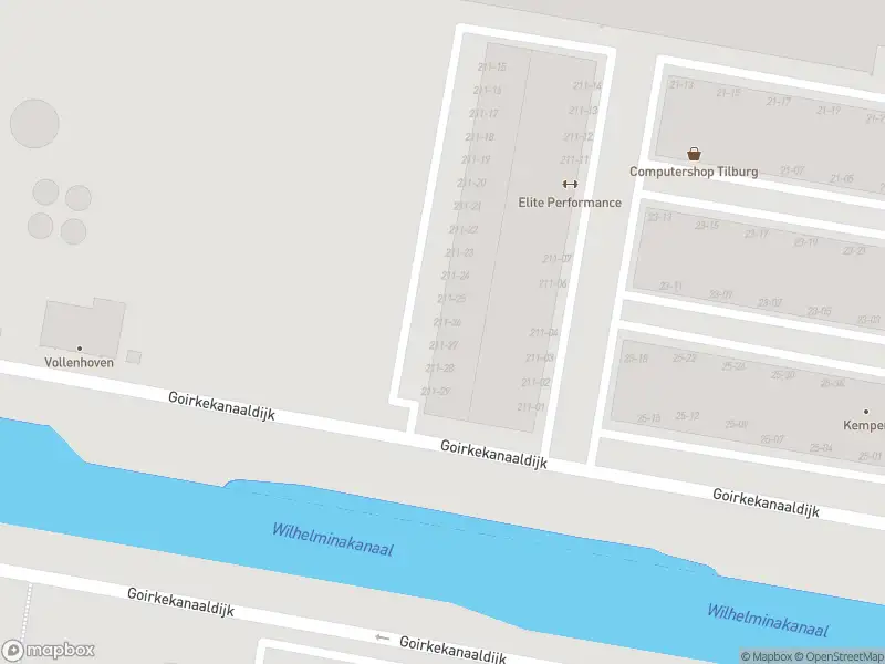 Overlastmelding Goirkekanaaldijk in Tilburg