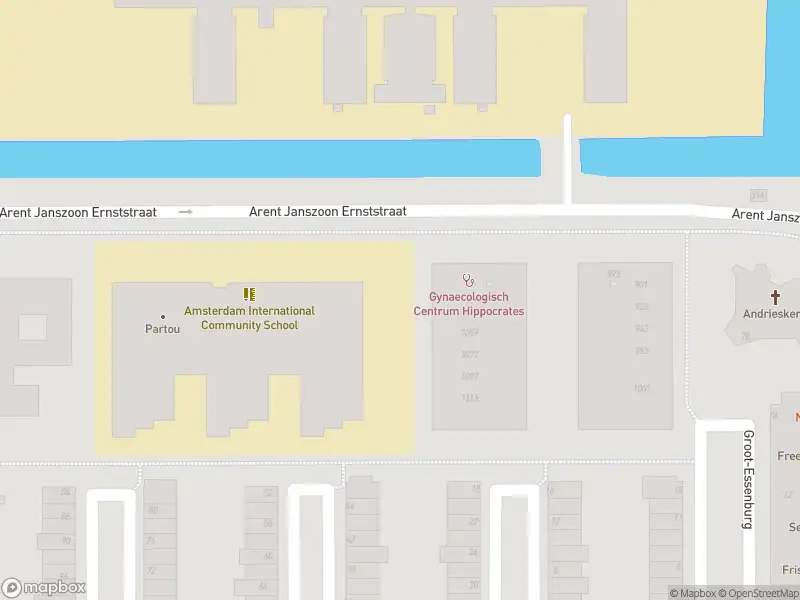 Ambulance met gepaste spoed naar de Arent Janszoon Ernststraat in Amsterdam