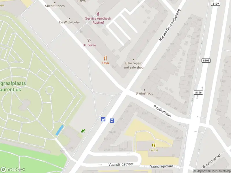 Ambulance met grote spoed naar de Nieuwe Crooswijkseweg in Rotterdam