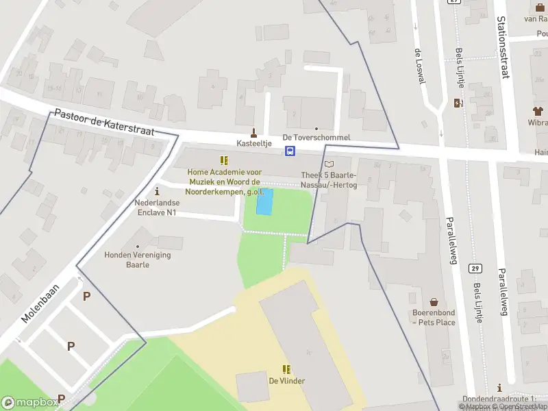 Politie met grote spoed naar de Singel in Baarle-Nassau vanwege letsel