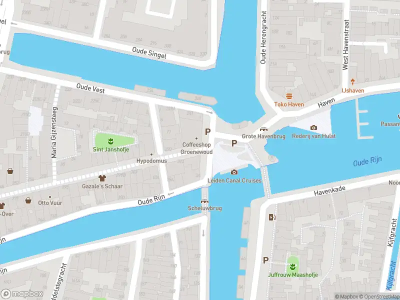 Ambulance met gepaste spoed naar de Haven in Leiden