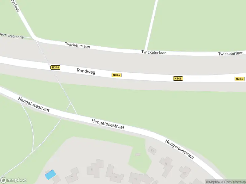Politie naar de Hengelosestraat in Delden vanwege aanrijding met letsel