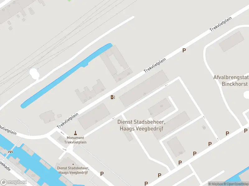 Brandweer met gepaste spoed naar de Trekvlietplein in 's-Gravenhage