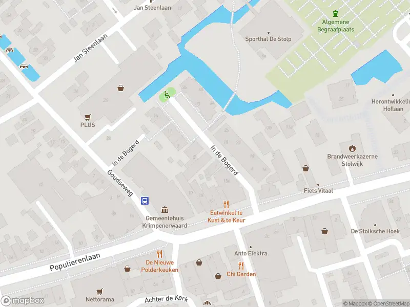 Brandweer met gepaste spoed naar de In de Bogerd in Stolwijk vanwege afhijsen patient