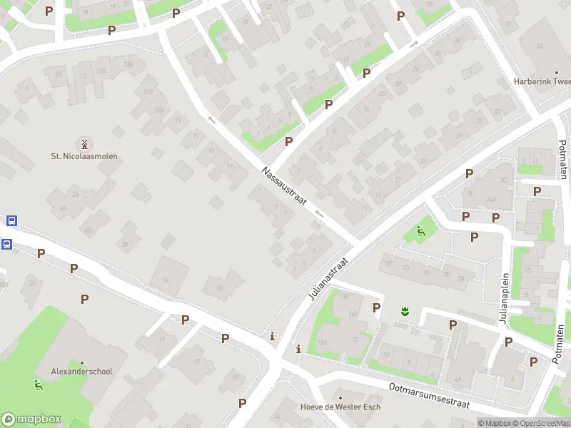 Brandweer met gepaste spoed naar de Nassaustraat in Denekamp vanwege waarnemen gaslucht
