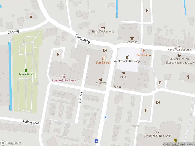 Ambulance met gepaste spoed naar de Dorpsplein in Rockanje