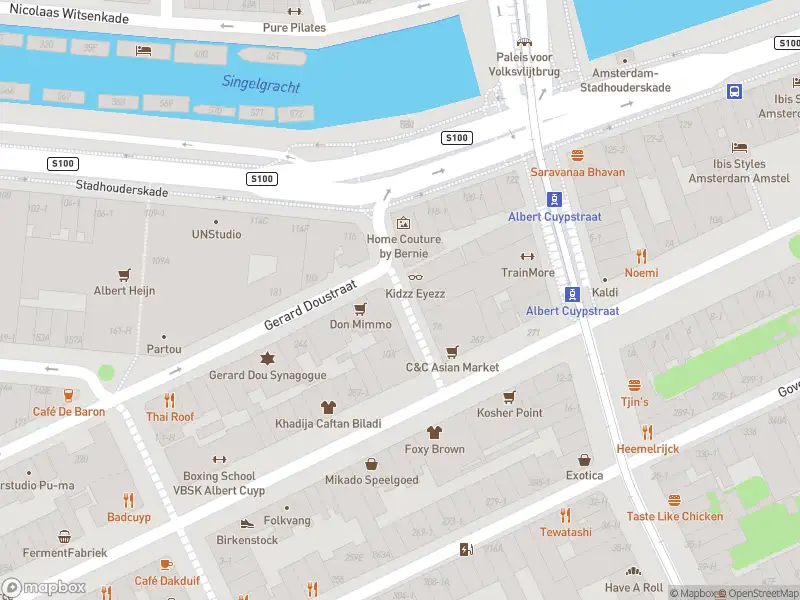 Besteld ambulance vervoer naar de Nicolaas Berchemstraat in Amsterdam