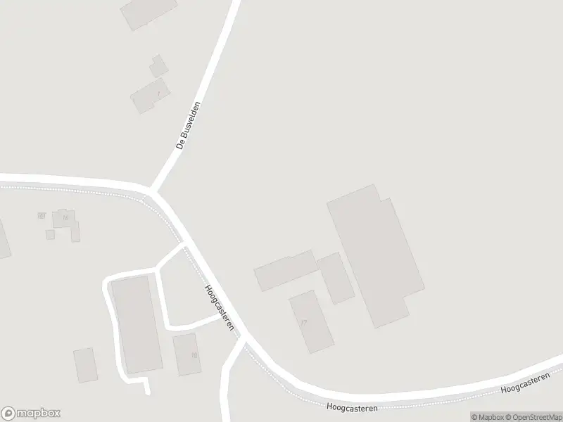 Politie naar de Hoogcasteren in Hoogeloon vanwege ongeval met letsel