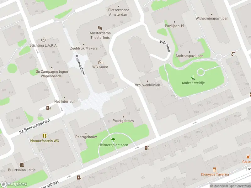 Politie met grote spoed naar de WG-plein in Amsterdam