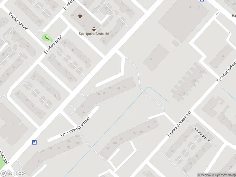 Ambulance met gepaste spoed naar de Van Godewijckstraat in Hendrik-Ido-Ambacht