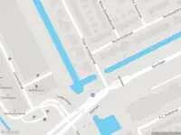 Ambulance met gepaste spoed naar de Pieter de Hooghstraat in Spijkenisse