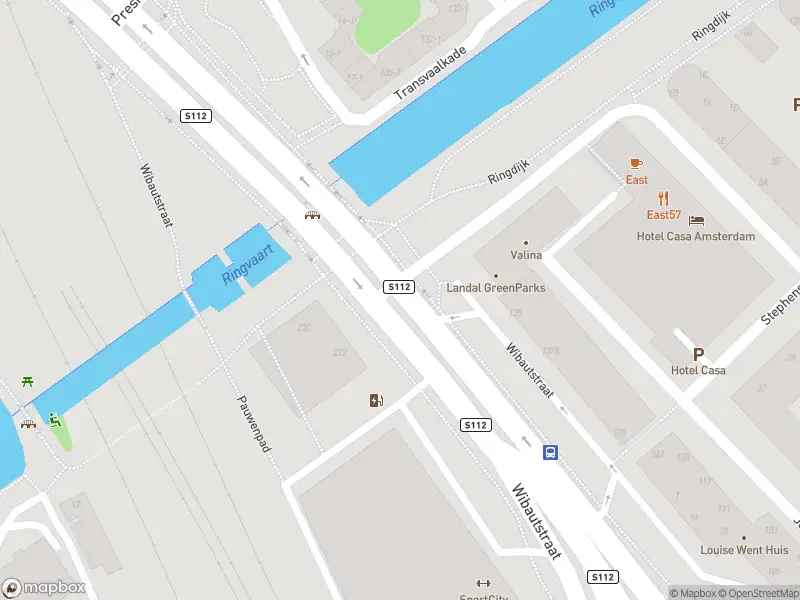 Besteld ambulance vervoer naar de Julianaplein in Amsterdam