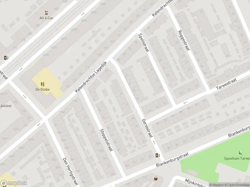 Ambulance met grote spoed naar de Gerststraat in Rotterdam