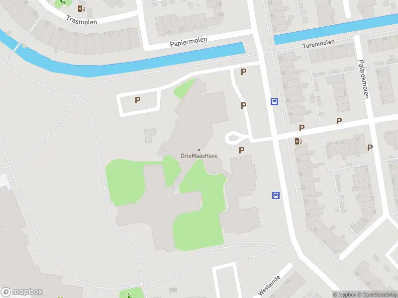 Ambulance met grote spoed naar de Stadsmolen in Maassluis