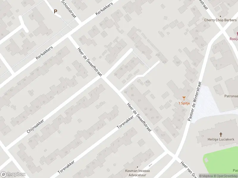 Brandweer met gepaste spoed naar de Heer de Swaeffstraat in Mierlo vanwege afhijsen patient