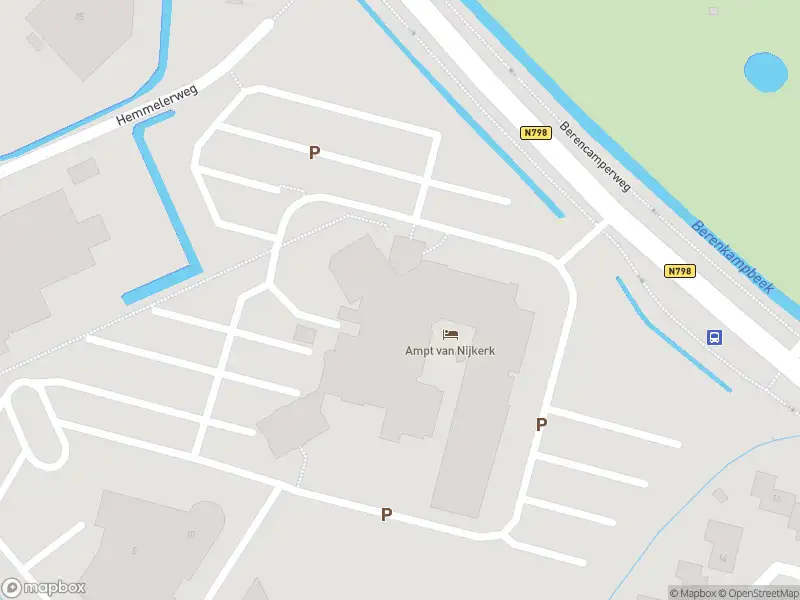Politie naar de Berencamperweg in Nijkerk vanwege aanrijding met letsel