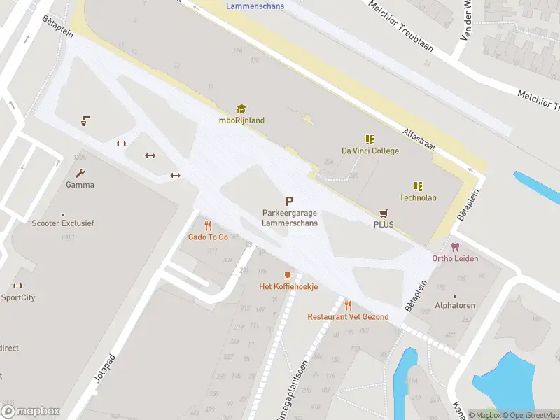 Brandweer met gepaste spoed naar de Bètaplein in Leiden vanwege afgaan automatisch brandalarm