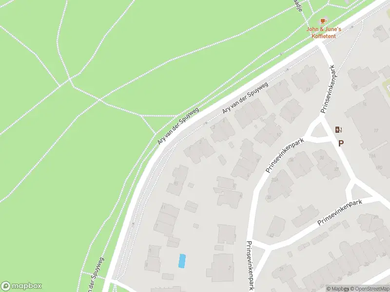 Brandweer met gepaste spoed naar de Kerkhoflaan in 's-Gravenhage vanwege stormschade