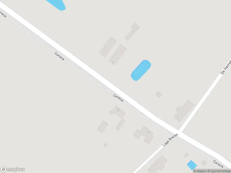 Politie naar de Corsica in Veghel vanwege ongeval met letsel