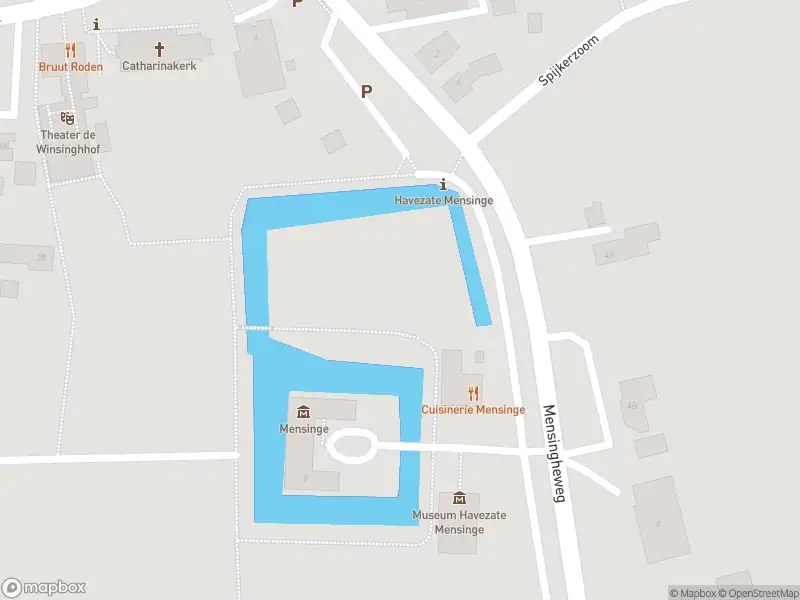 Brandweer met grote spoed naar de Mensingheweg in Roden vanwege personen te water