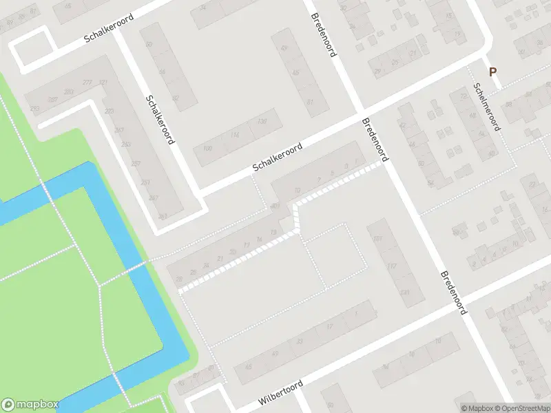 Ambulance met grote spoed naar de Schalkeroord in Rotterdam