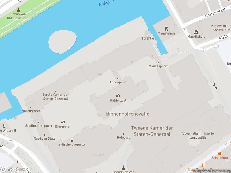 Overlastmelding Binnenhof in Den Haag