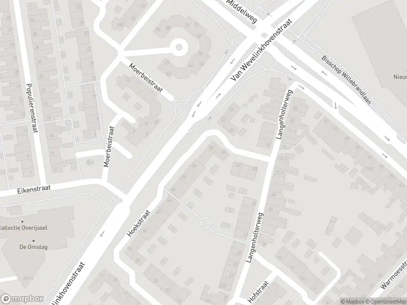 Politie naar de Van Wevelinkhovenstraat in Zwolle vanwege aanrijding met letsel