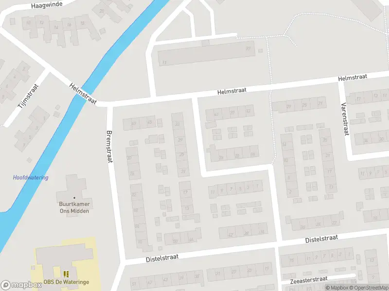 Brandweer met grote spoed naar de Parnassialaan in Hellevoetsluis vanwege gebouwbrand