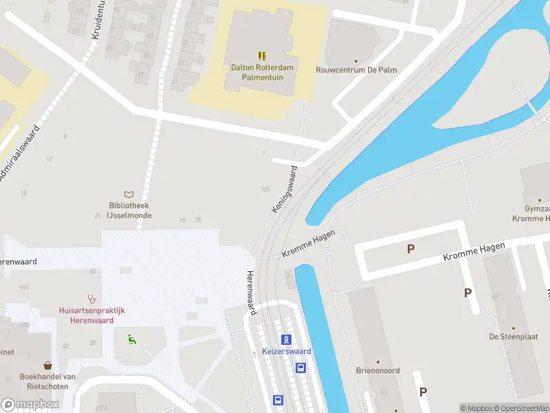 Brandweer met grote spoed naar de Koningswaard in Rotterdam vanwege afgaan automatisch brandalarm