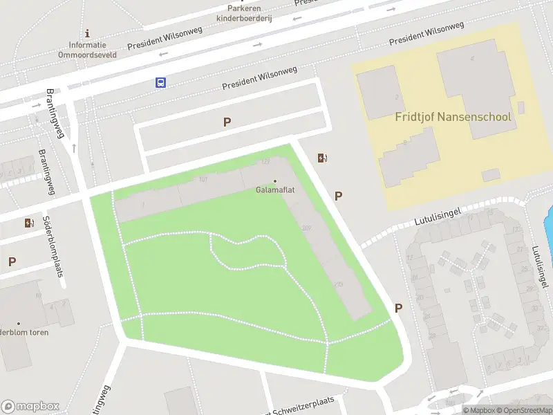 Besteld ambulance vervoer naar de Nansenplaats in Rotterdam