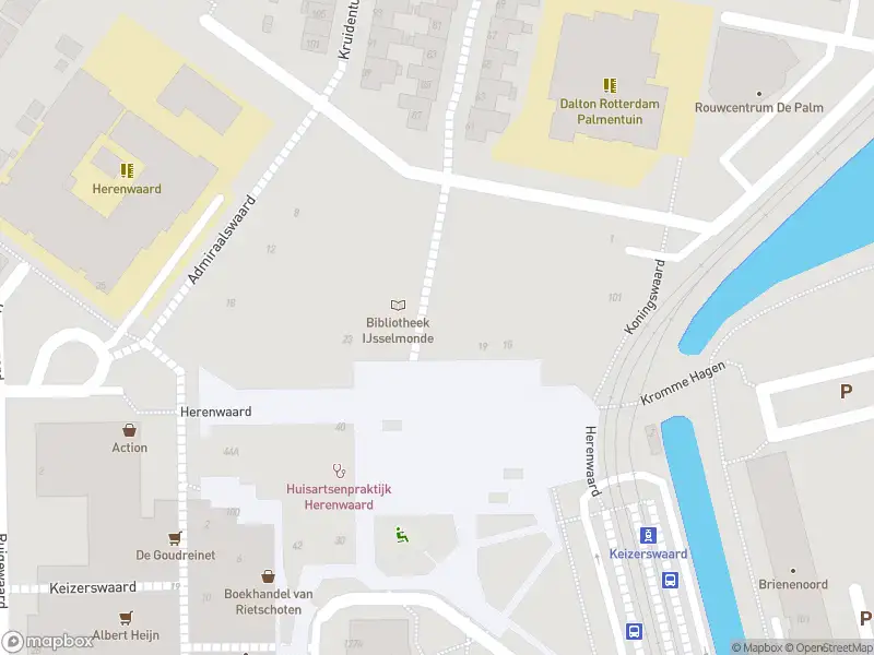 Ambulance met grote spoed naar de Keizerswaard in Rotterdam