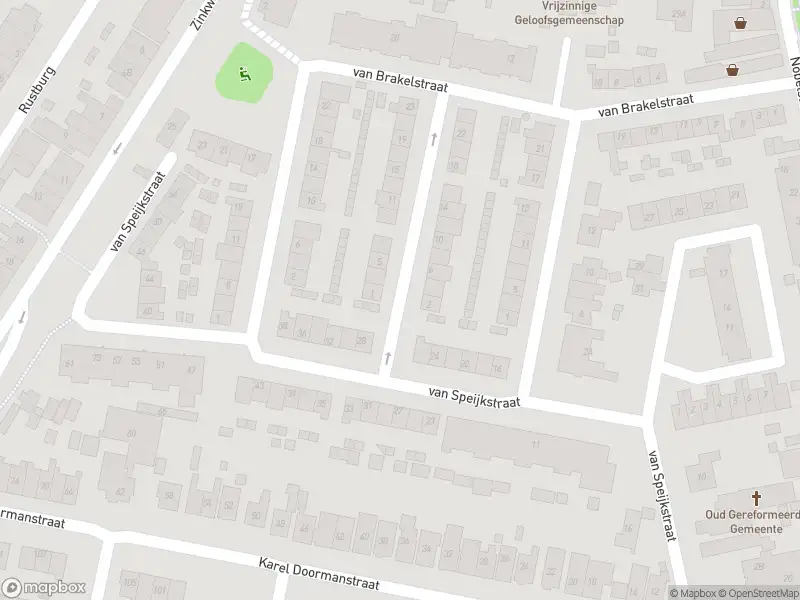 Ambulance met grote spoed naar de Van Kinsbergenstraat in Oud-Beijerland