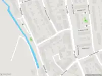 Ambulance met grote spoed naar de D. de Haanstraat in Rhoon